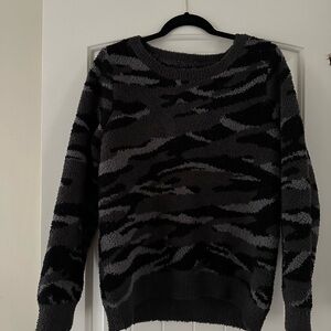 Barefoot Dreams Camo Cozy Chic Sweater